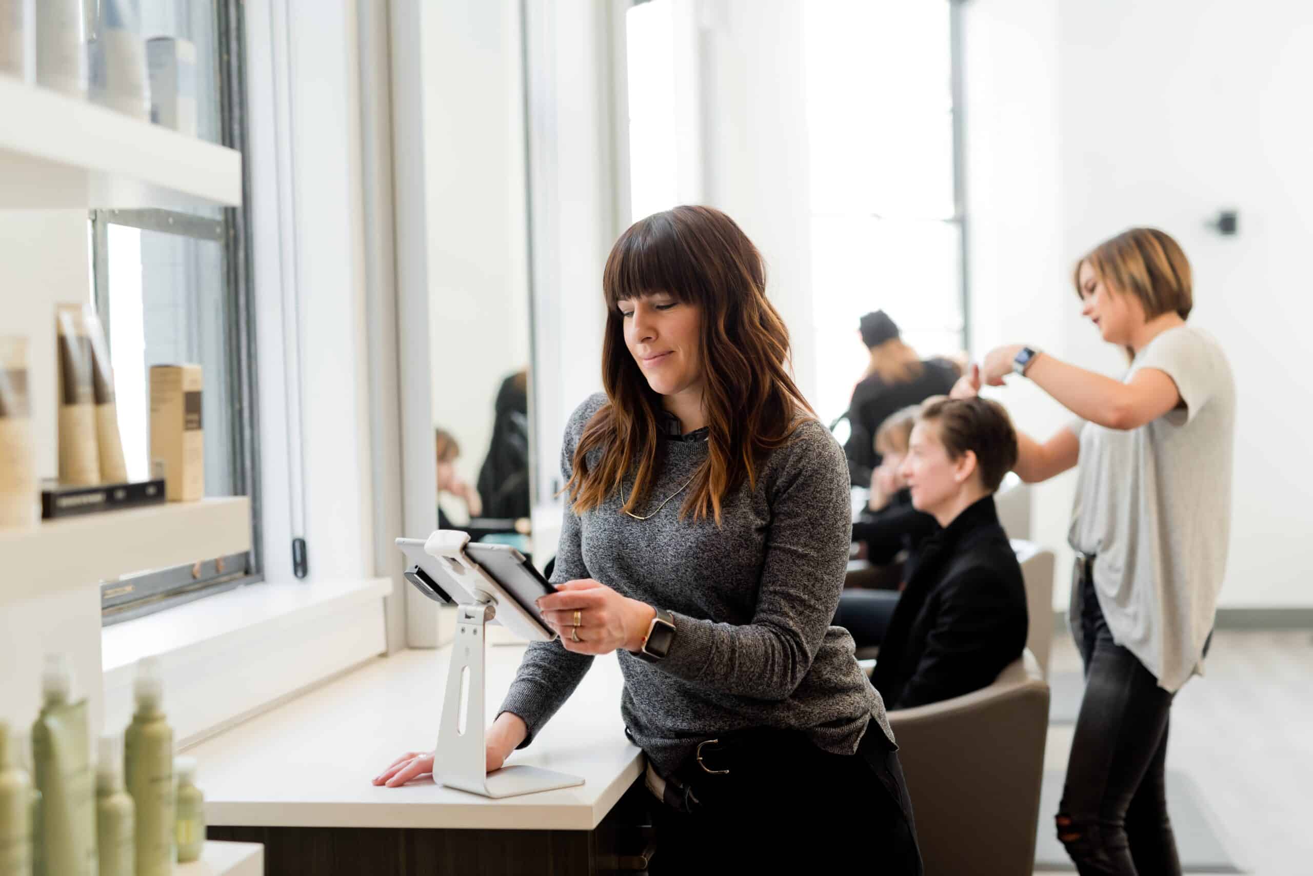 Marketing for Small Businesses | Salon Manager at Tablet