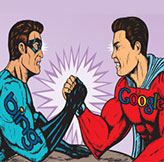 Bing superhero arm wrestling google superhero