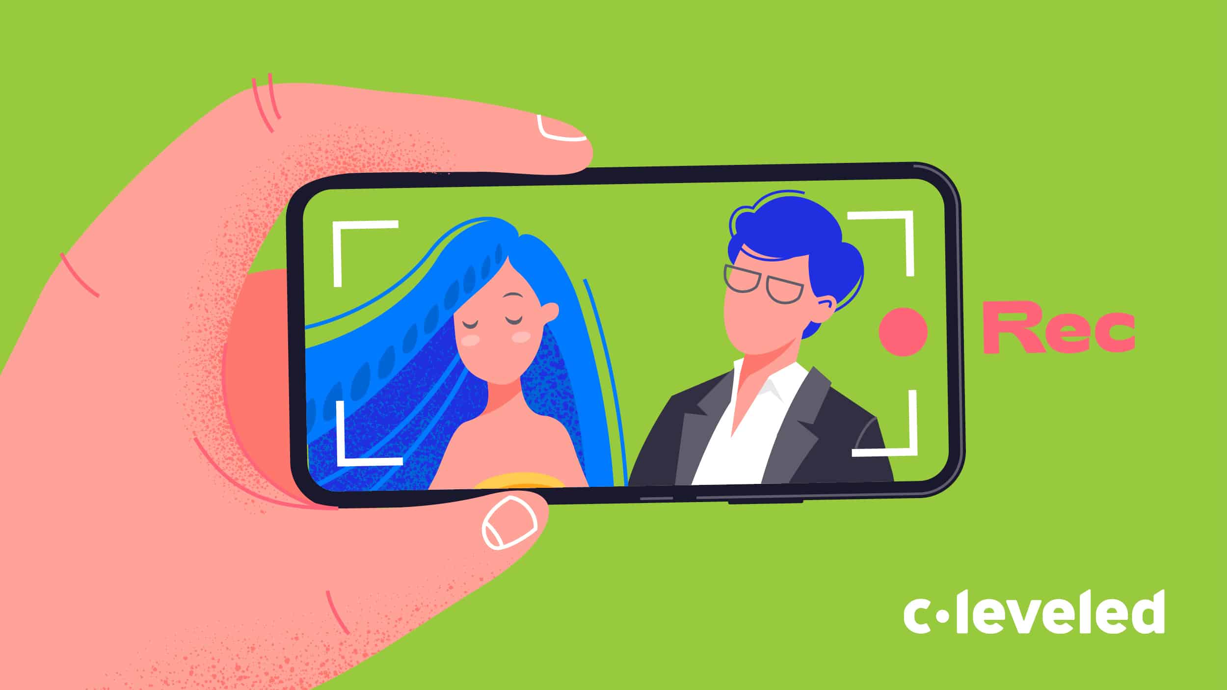 TikTok for Business | How to Use TikTok for Business | Two People Framed in Phone