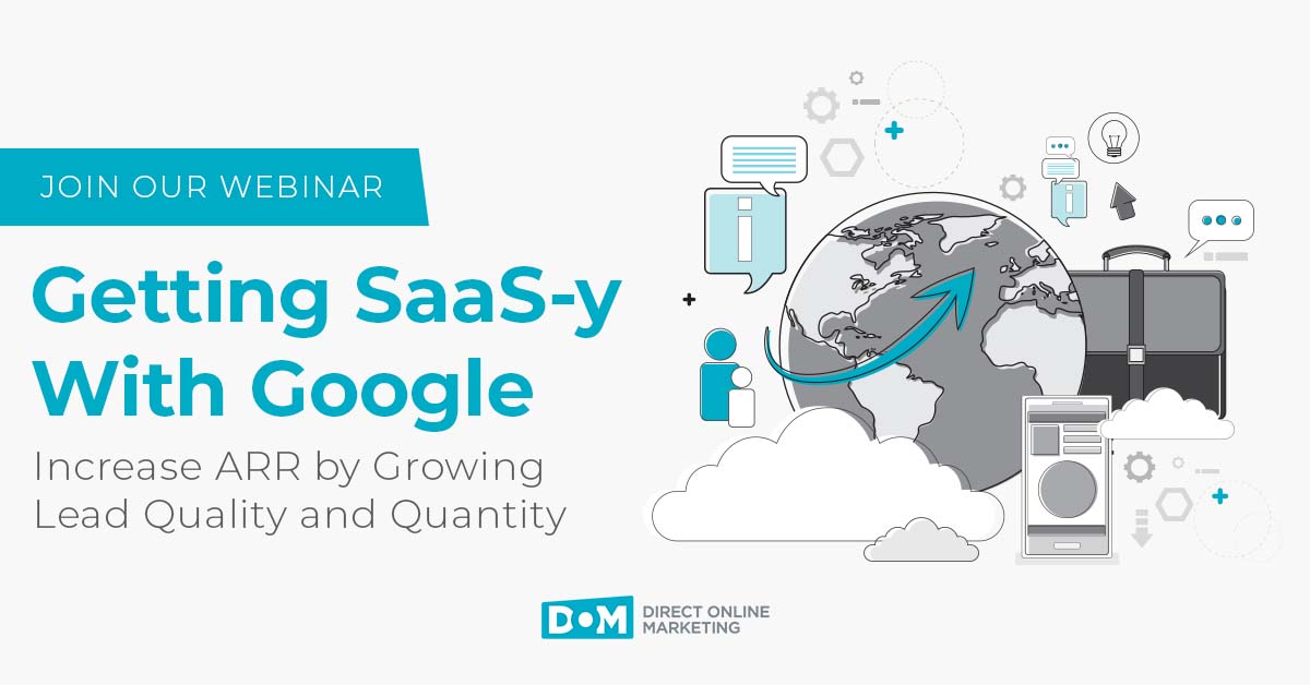 SaaS Digital Marketing | Digital Marketing for SaaS | SaaS Digital Marketing Webinar Graphic