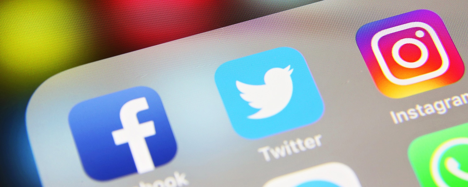 Social Media Advertisement | Advertising on Social Media | Social Media Icons on Phone