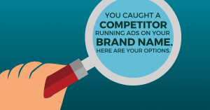 Competitor keyword bidding