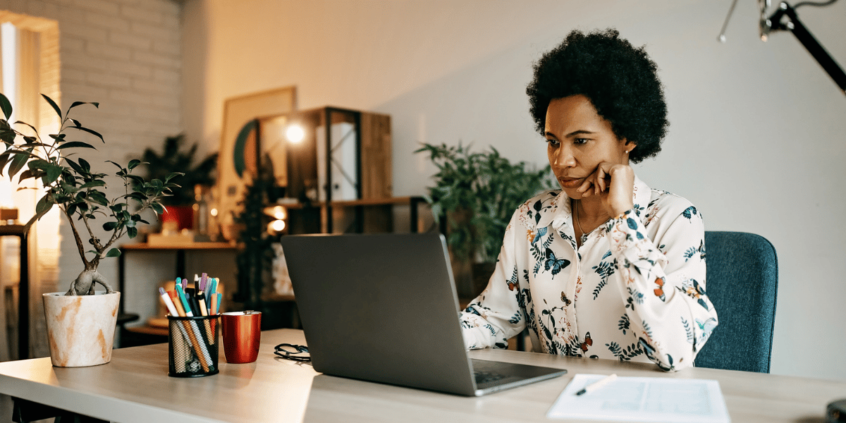 Email Marketing Strategy | Email Marketing Agency | Woman at Laptop