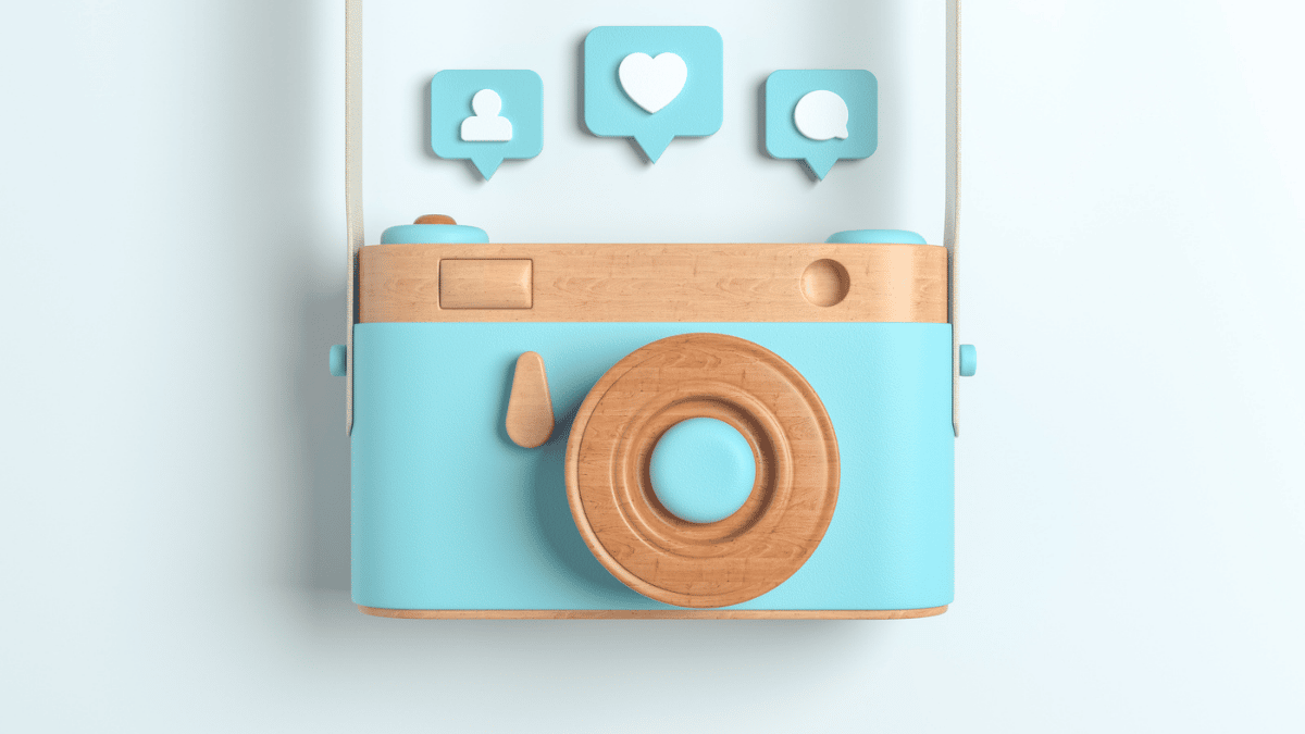 How to Create Instagram Stickers | Instagram Stickers for Business | Cutout of Film Camera Shape