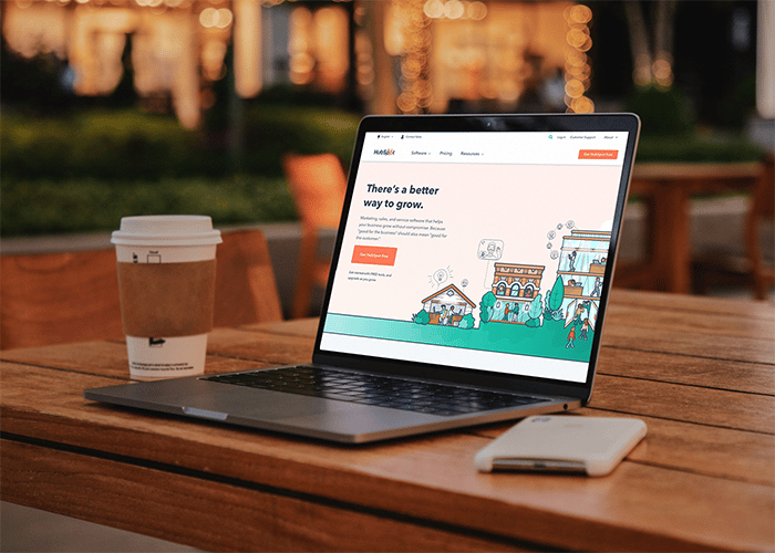 Hubspot Marketing | Hubspot InBound Marketing | Hubspot on Laptop