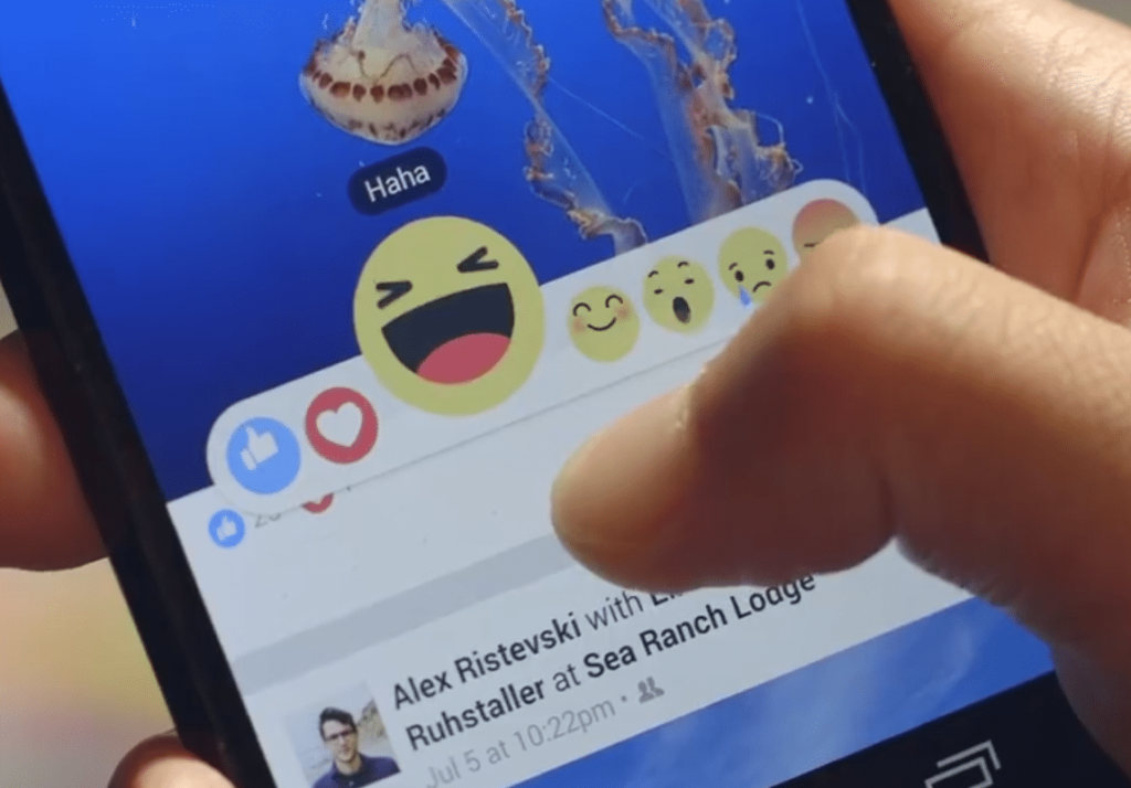 Facebook Reaction Emojis