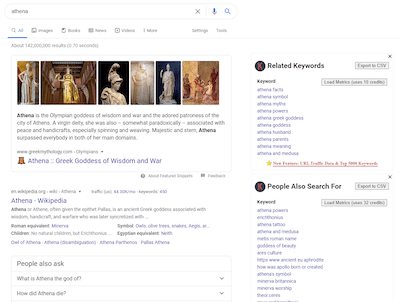 our favorite PPC chrome extensions - keywords everywhere