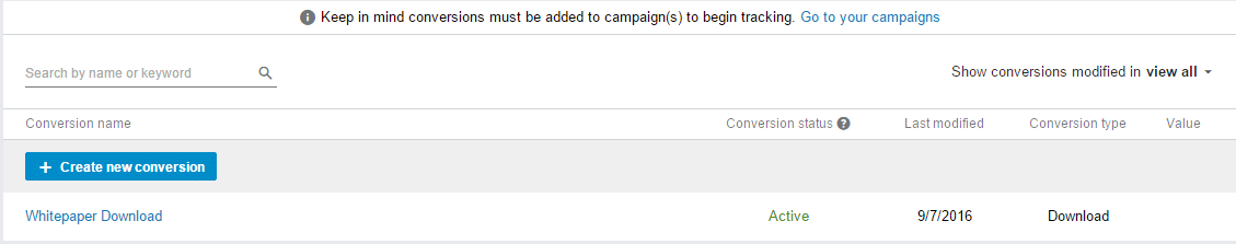 How To Setup LinkedIn Conversion Tracking 