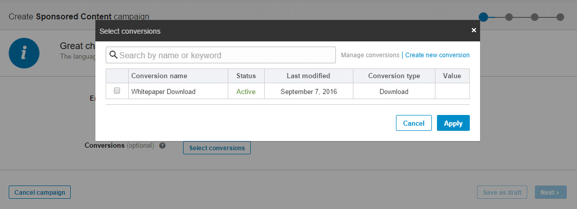 How To Setup LinkedIn Conversion Tracking 